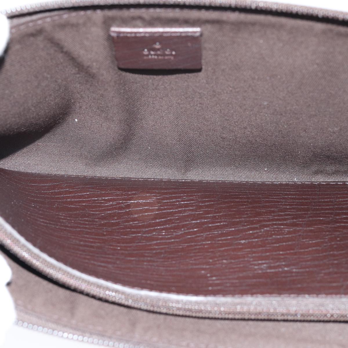 GUCCI GG Supreme Long Wallet PVC Beige 115261 ki4412