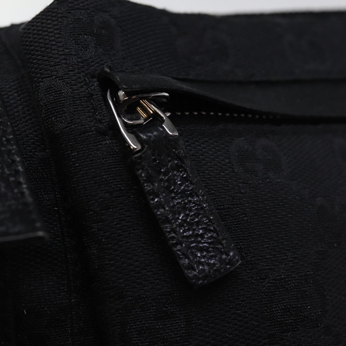 GUCCI GG Canvas Waist bag Black ki4520