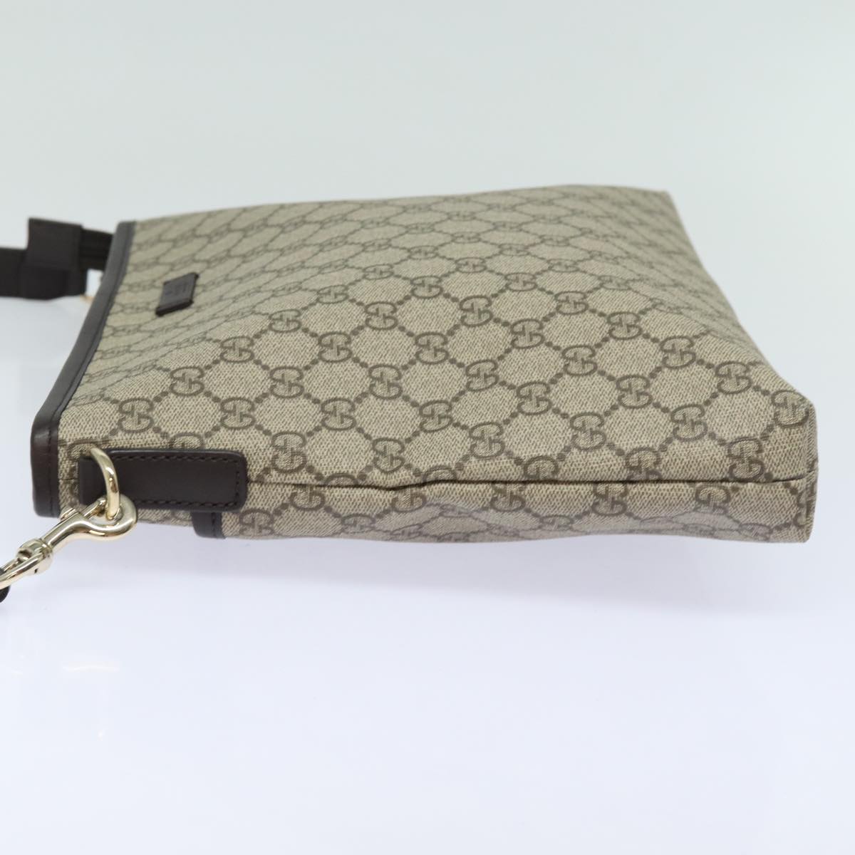 GUCCI GG Supreme Shoulder Bag PVC Beige 388924 ki4557A