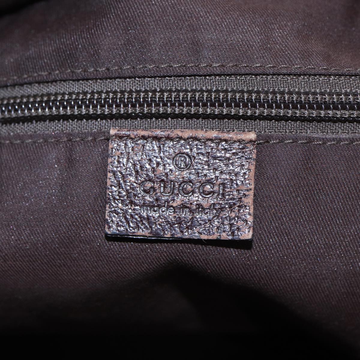 GUCCI GG Canvas Web Sherry Line Tote Bag Beige Red Green 131230 ki4581