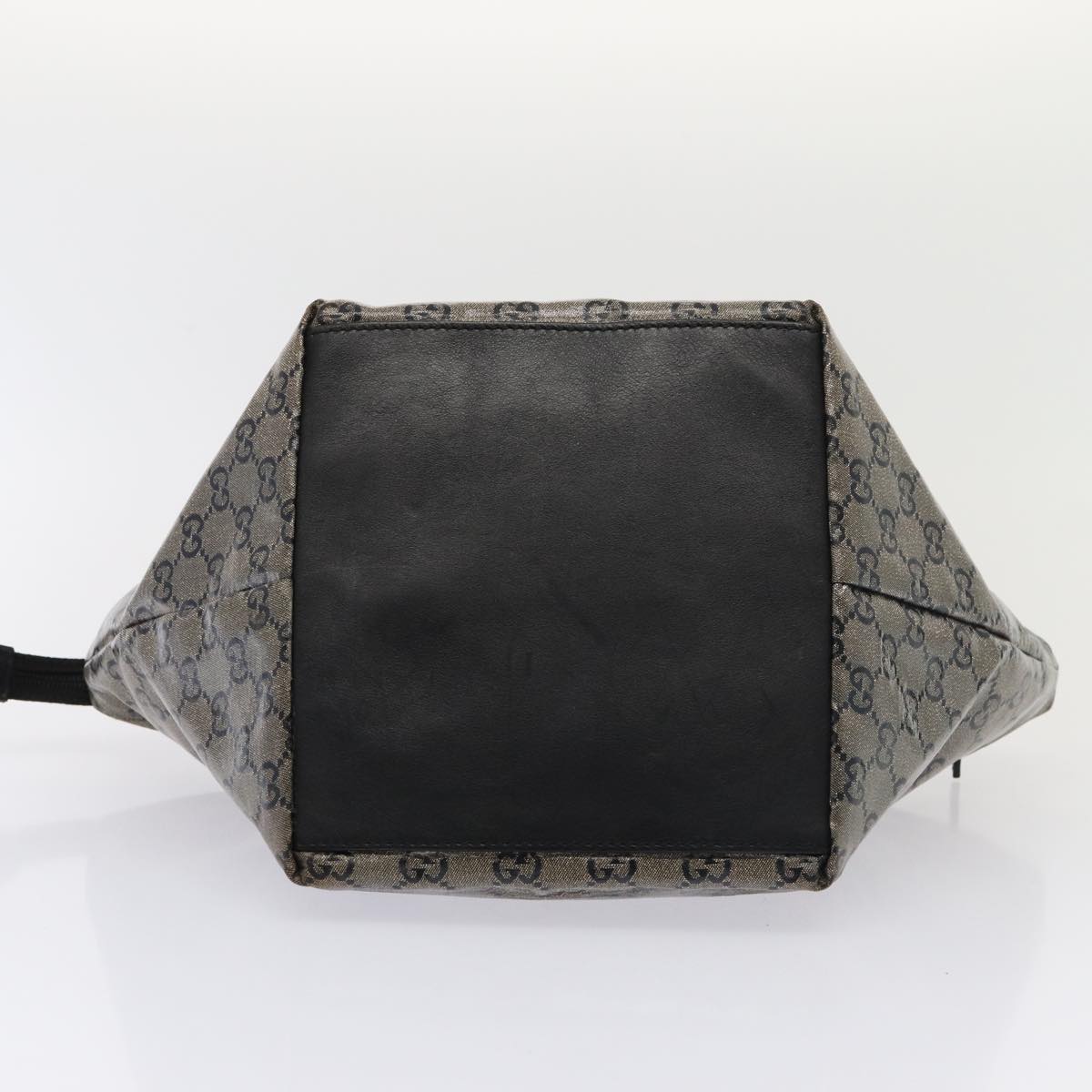GUCCI GG Crystal Tote Bag Black 131228 ki4586