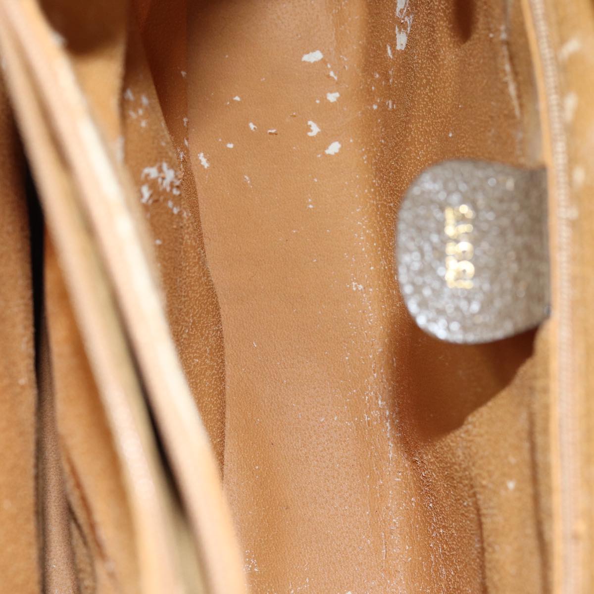 GUCCI Bamboo Diana Hand Bag Suede Brown 002 853 0260 ki4617