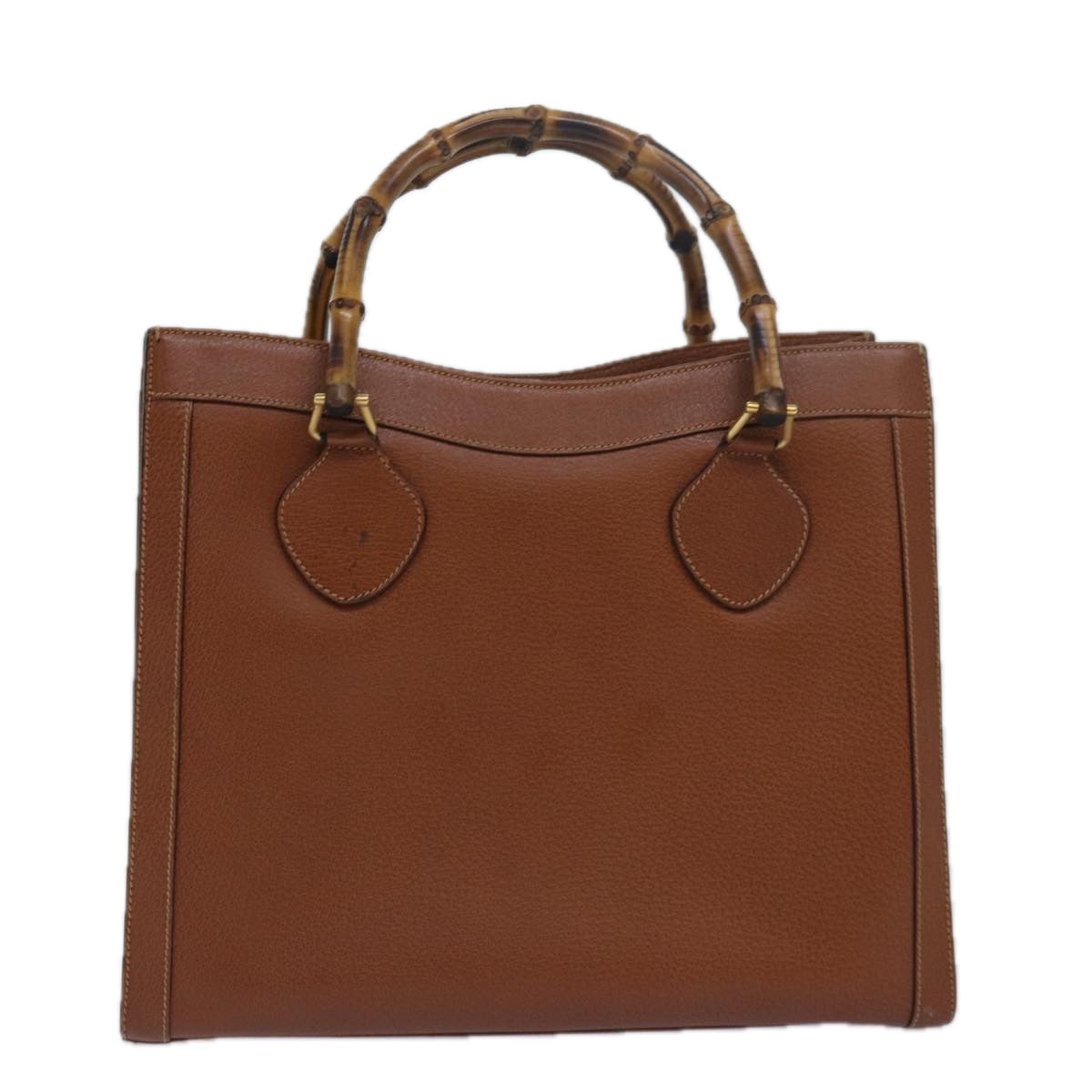 GUCCI Bamboo Diana Hand Bag Leather Brown 002 1186 0260 ki4618