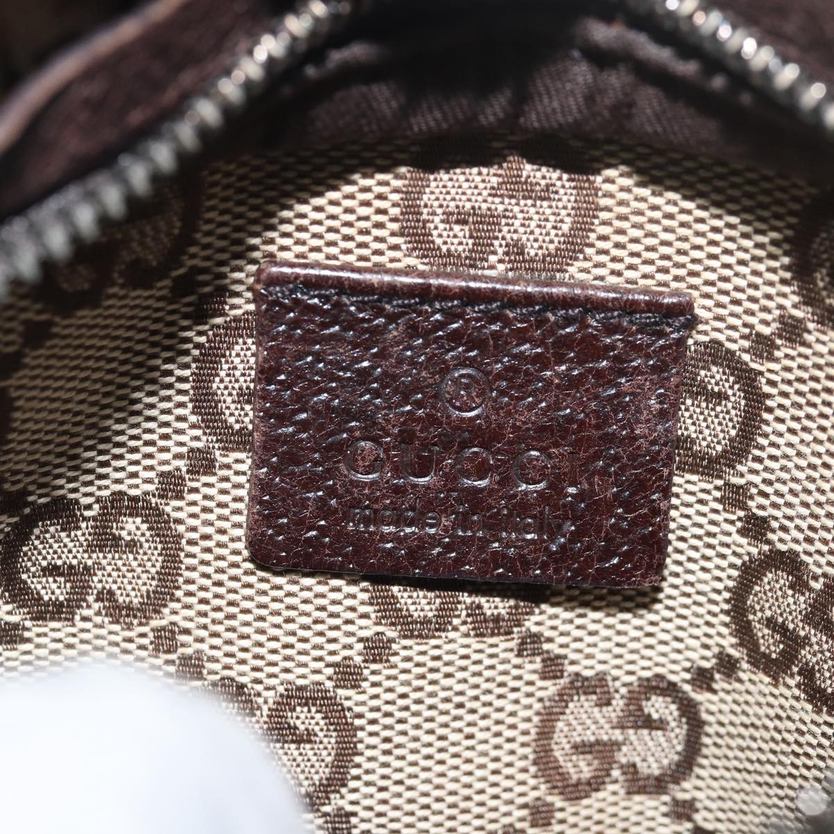 GUCCI GG Canvas Web Sherry Line Waist bag Beige Red Green 28566 ki4620