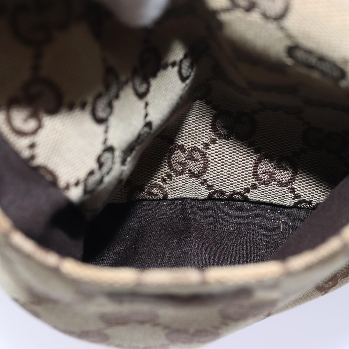 GUCCI GG Canvas Web Sherry Line Waist bag Beige Red Green 28566 ki4620