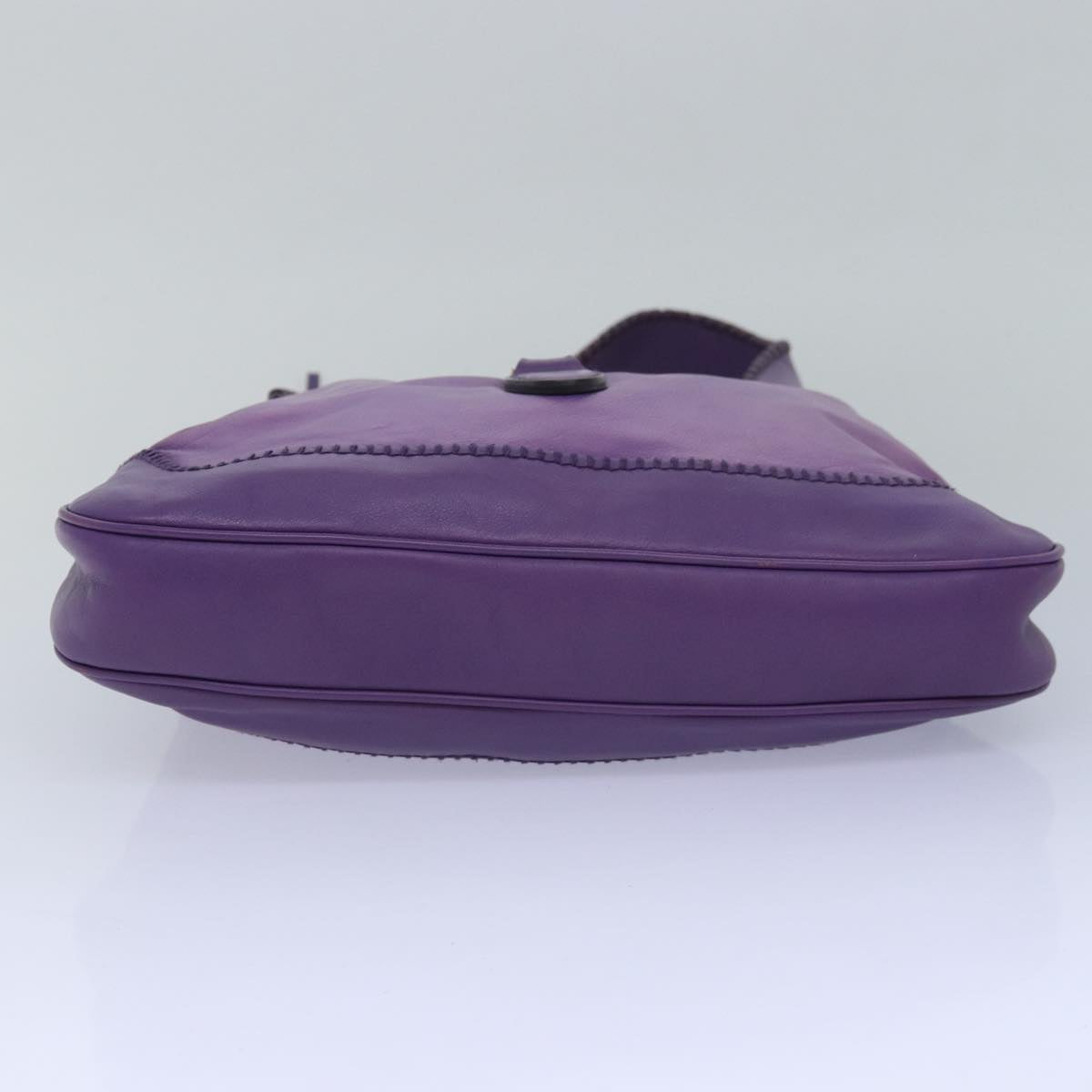GUCCI Jackie Shoulder Bag Leather 2way Purple 219725 ki4655