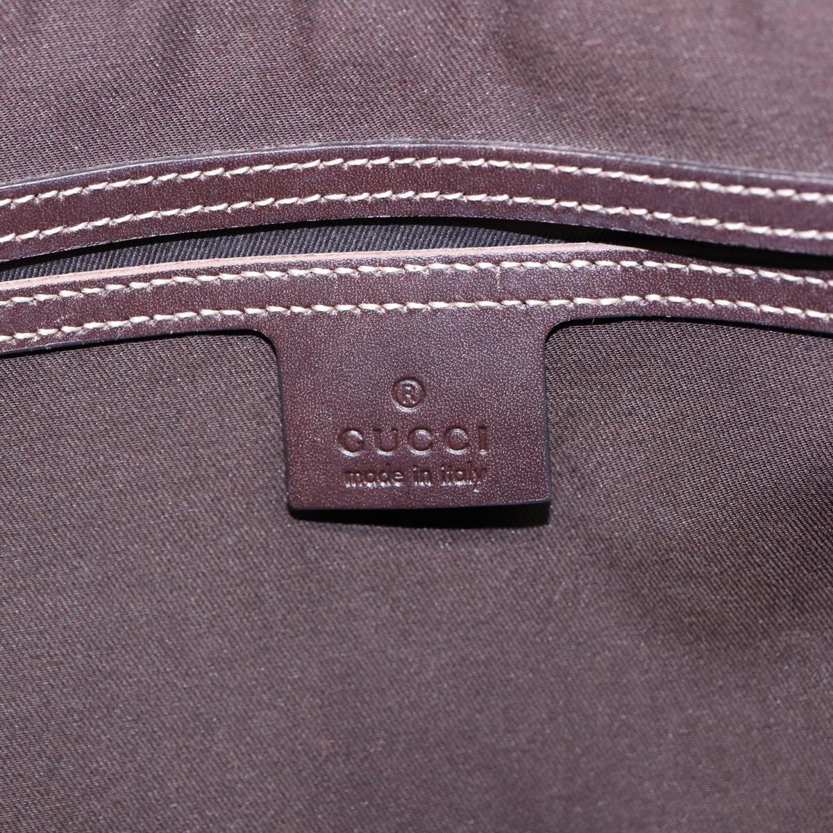 GUCCI GG Supreme Tote Bag PVC Beige Gold 223668 ki4895