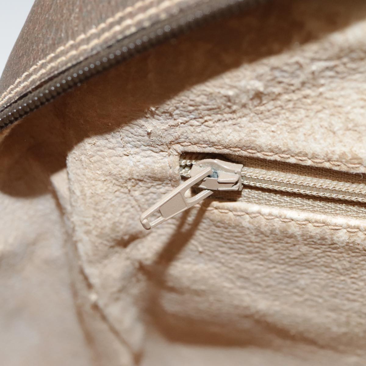 GUCCI GG Supreme Web Sherry Line Shoulder Bag PVC Beige 56 02 088 ki5034