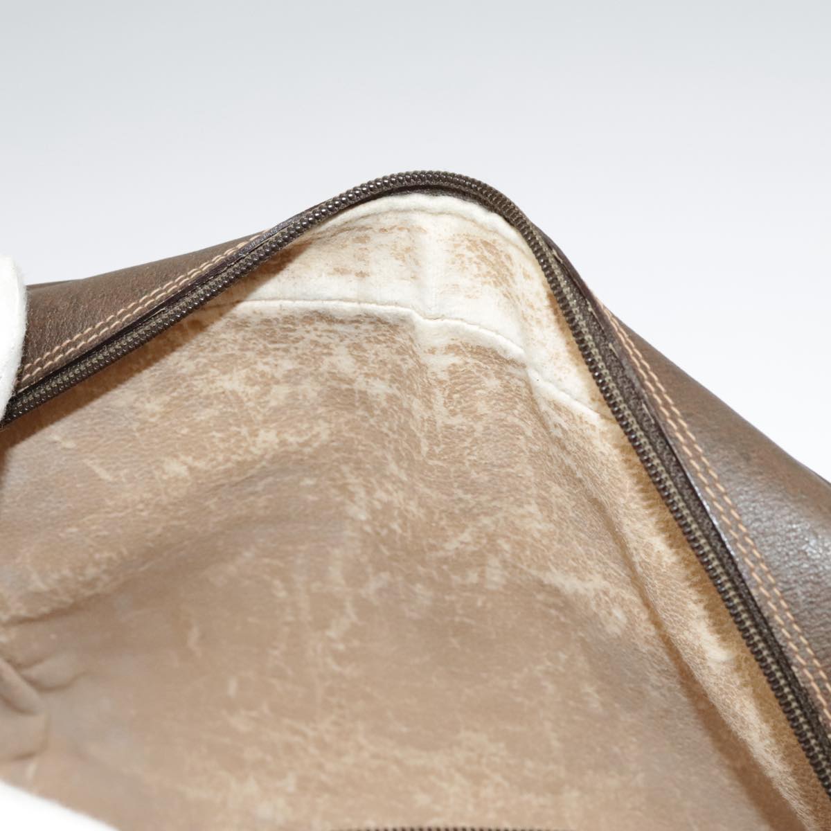 GUCCI GG Supreme Web Sherry Line Shoulder Bag PVC Beige 56 02 088 ki5034