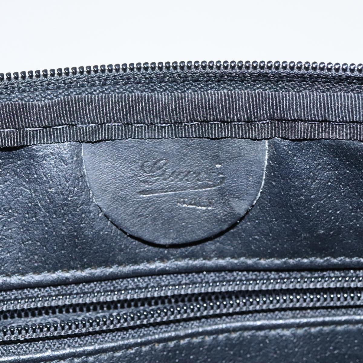 GUCCI Micro GG Canvas Shoulder Bag Black ki5051