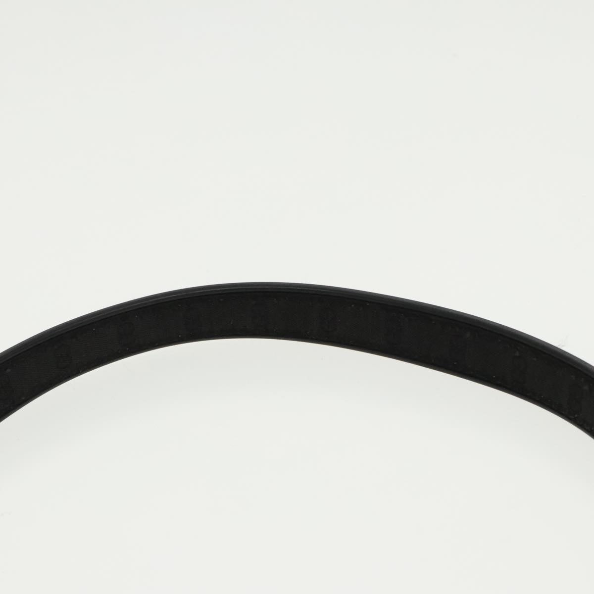 GUCCI Micro GG Canvas Shoulder Bag Black ki5051