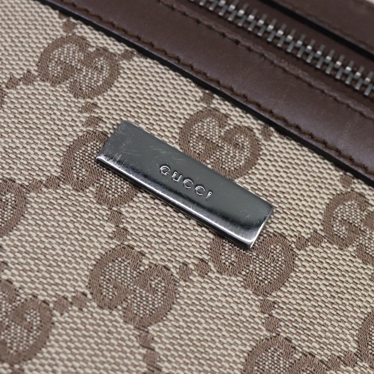 GUCCI GG Canvas Shoulder Bag Beige ki5120