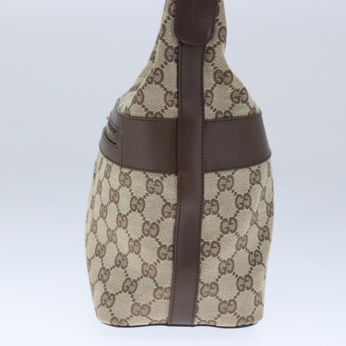 GUCCI GG Canvas Shoulder Bag Beige ki5120
