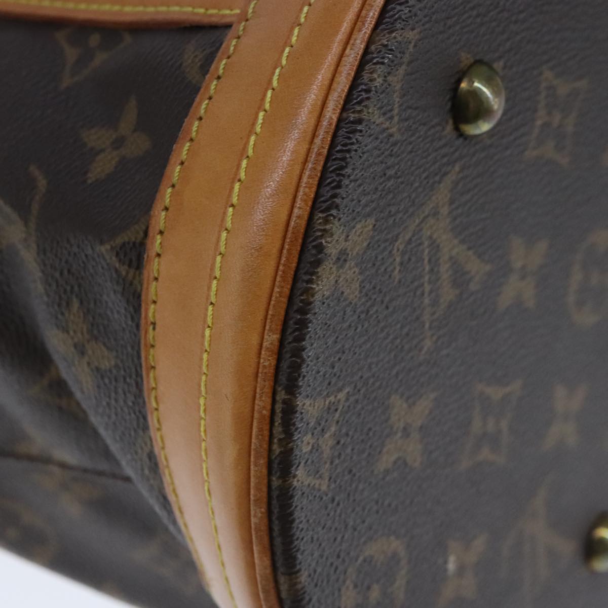 LOUIS VUITTON Monogram Bucket GM Shoulder Bag M42236 LV ki5262