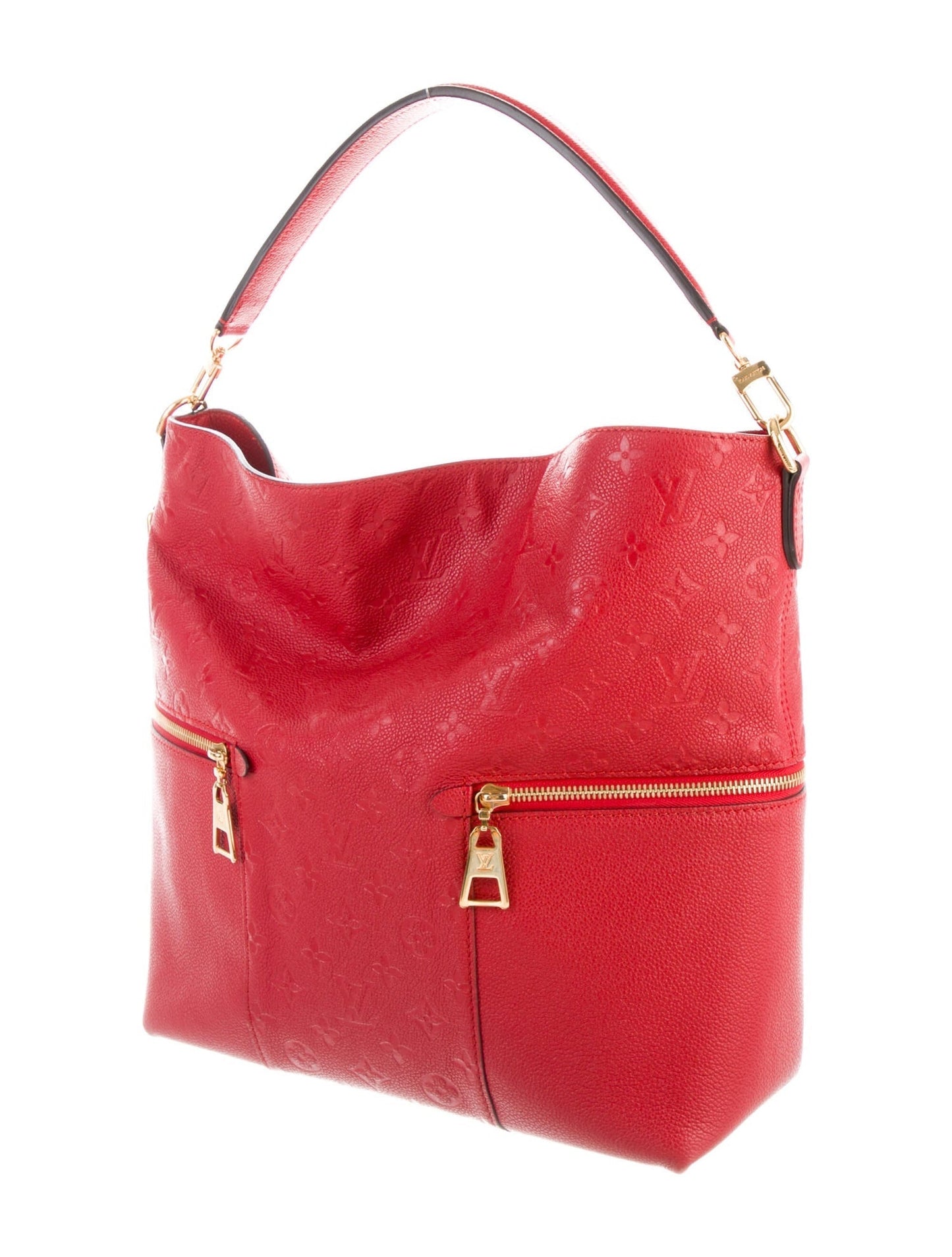 Louis Vuitton Monogram Empreinte Mélie Bag-Cherry