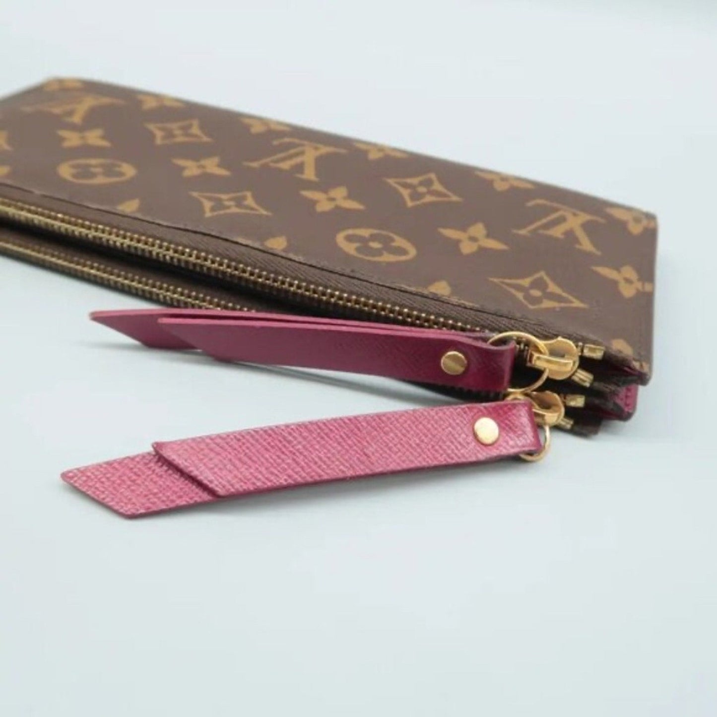 Louis Vuitton Adèle Brown Canvas Wallet