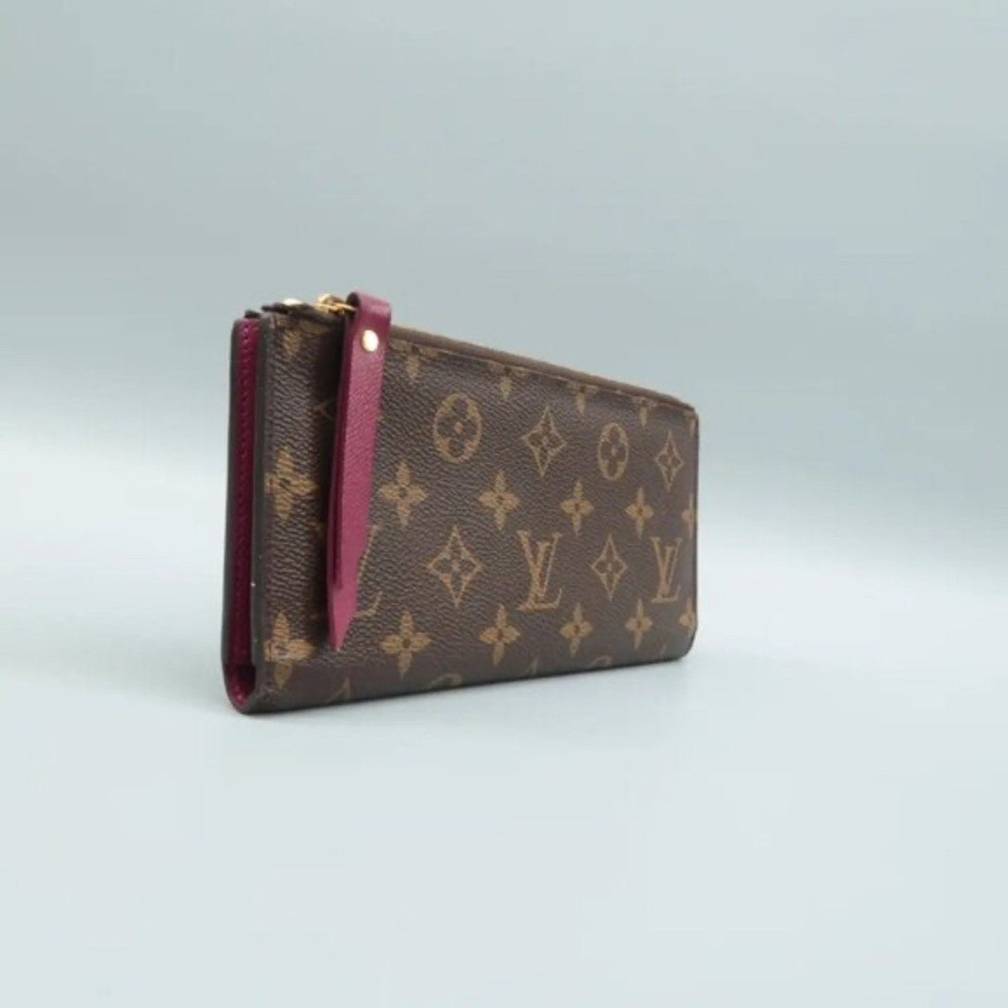 Louis Vuitton Adèle Brown Canvas Wallet