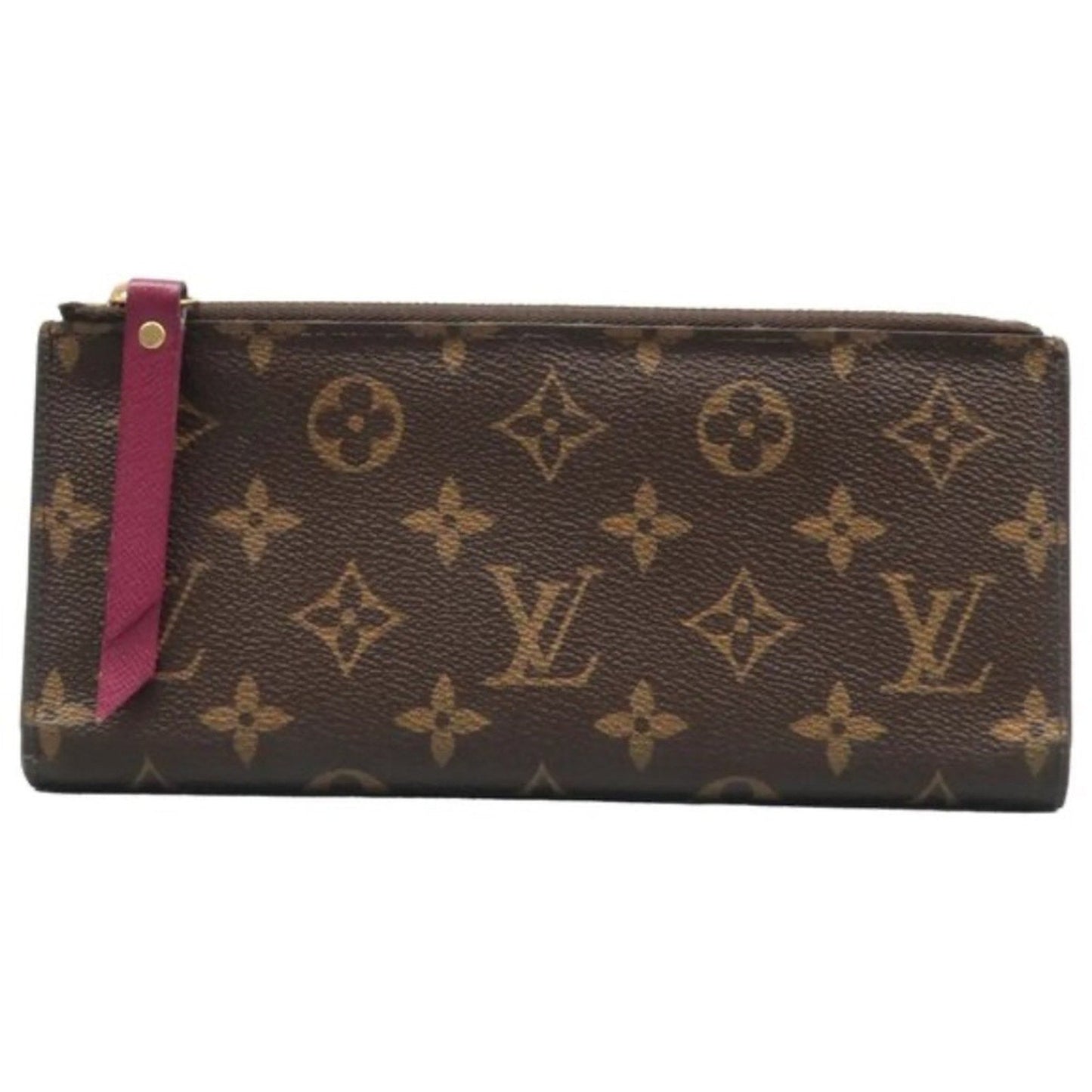 Louis Vuitton Adèle Brown Canvas Wallet