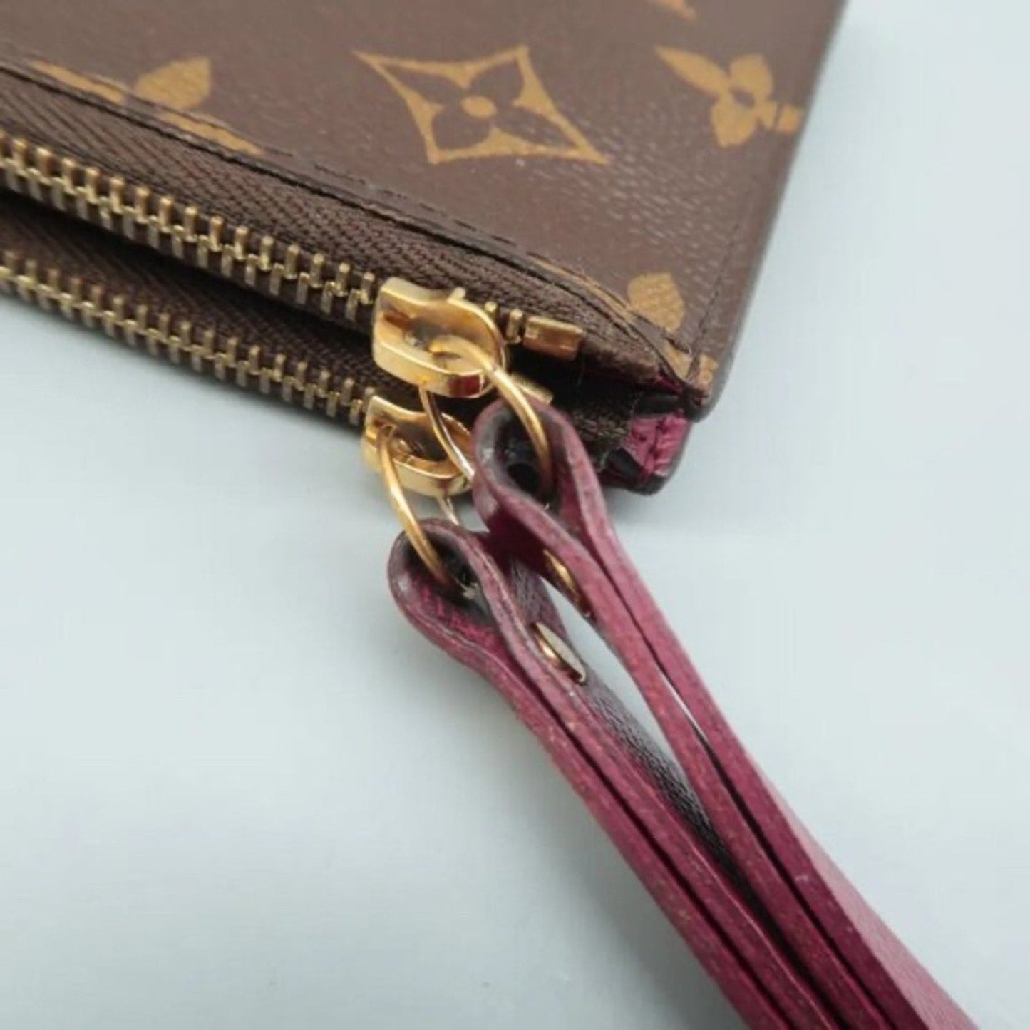 Louis Vuitton Adèle Brown Canvas Wallet