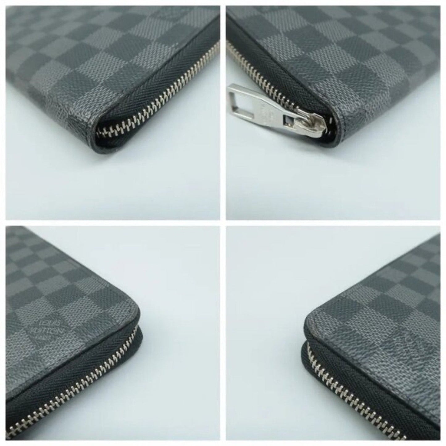 Louis Vuitton Black Damier Graphite Canvas Clutch Bag