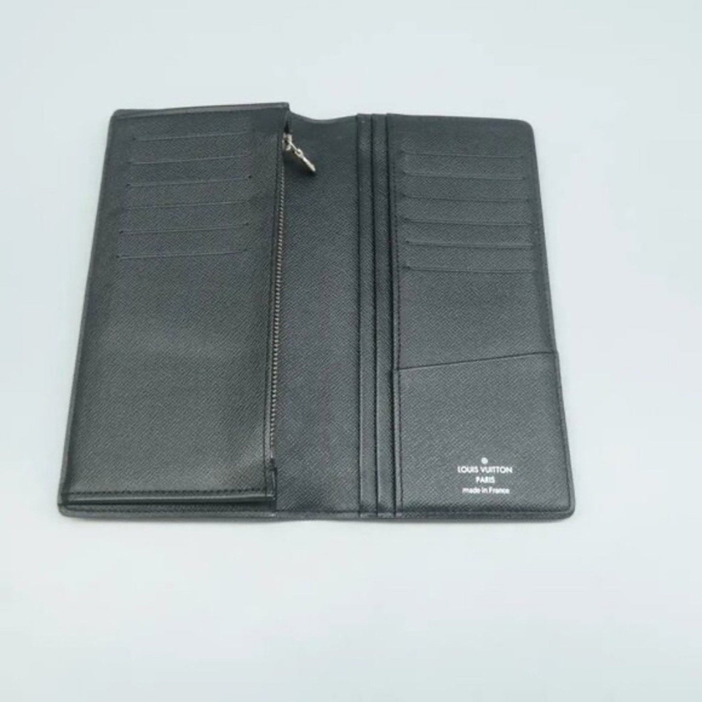 Louis Vuitton Brazza Black Damier Graphite Canvas Wallet