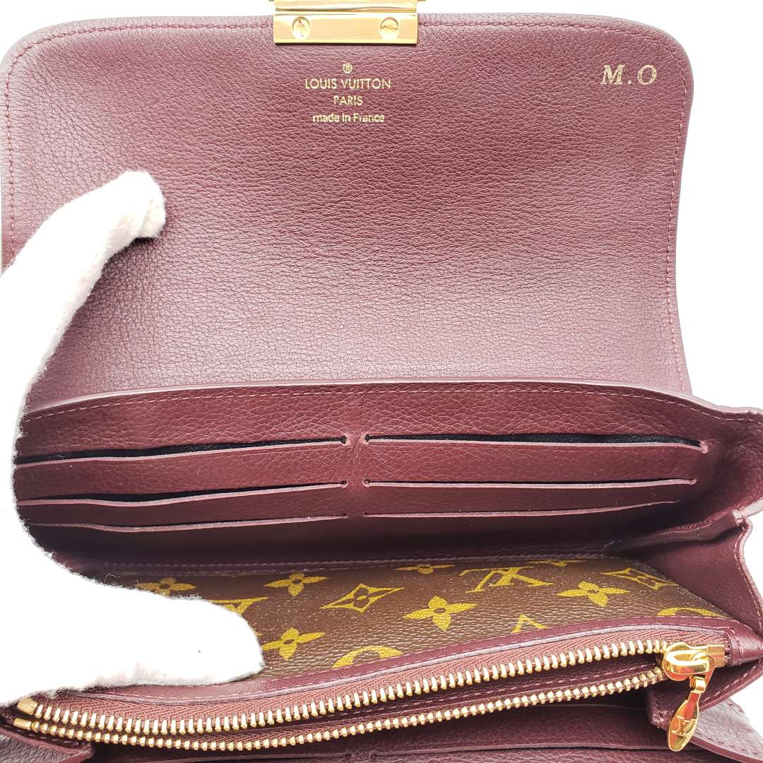 Louis Vuitton Brown Monogram Long Wallet