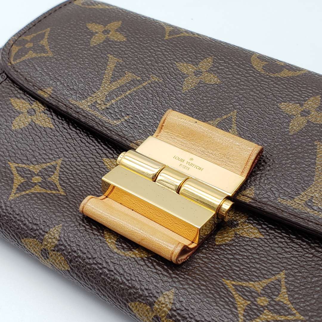 Louis Vuitton Brown Monogram Long Wallet