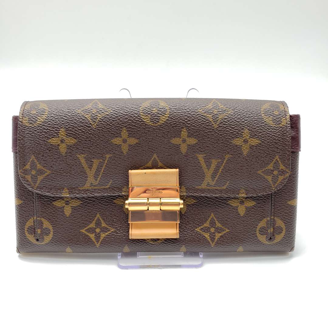 Louis Vuitton Brown Monogram Long Wallet
