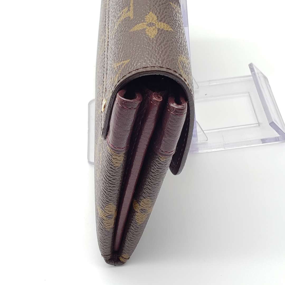 Louis Vuitton Brown Monogram Long Wallet