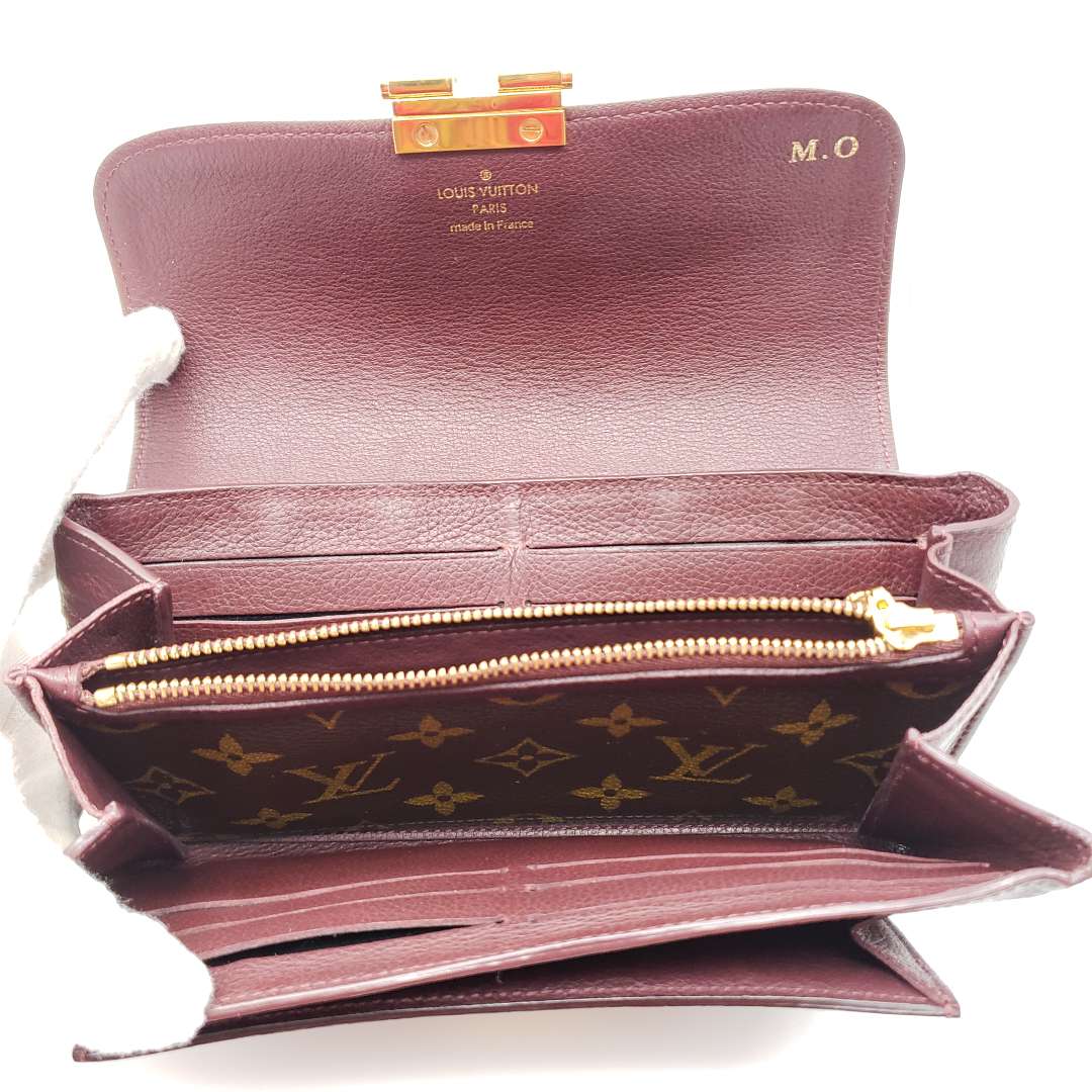 Louis Vuitton Brown Monogram Long Wallet