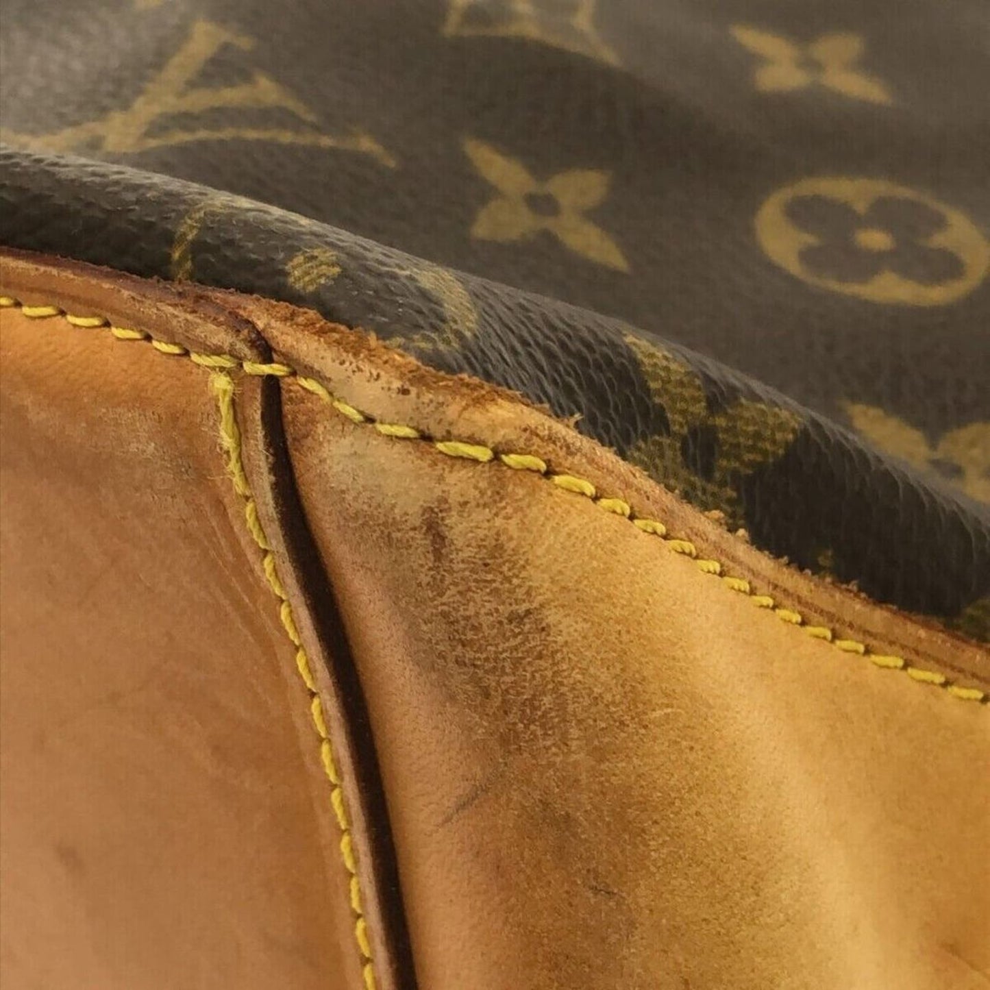 LOUIS VUITTON Cabas Mezzo Brown Monogram Tote Bag