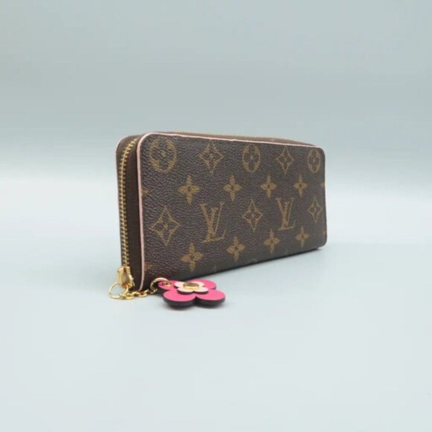 Louis Vuitton Clemence Brown Monogram Canvas Wallet
