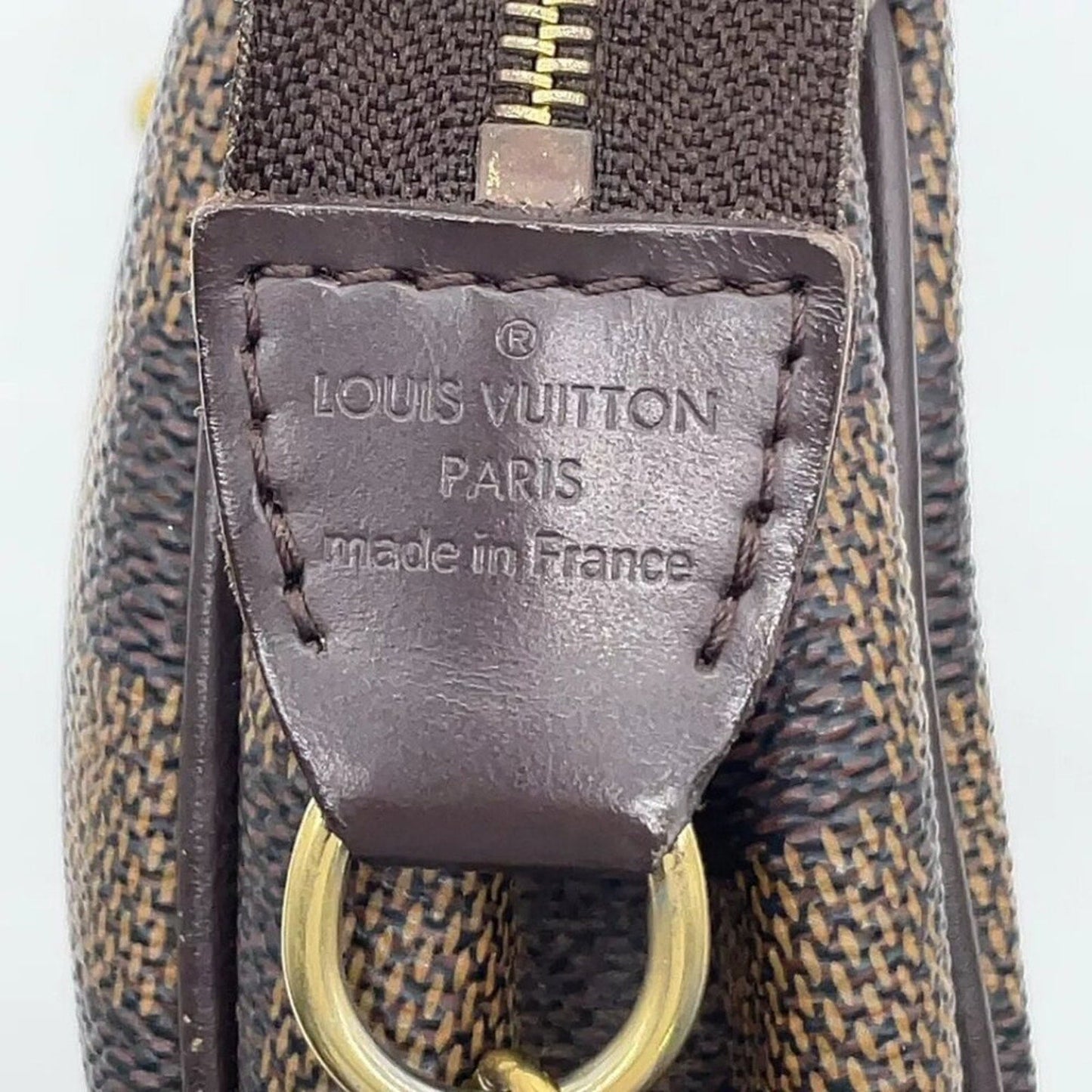 Louis Vuitton Damier Ebene Eva Shoulder Bag W/box