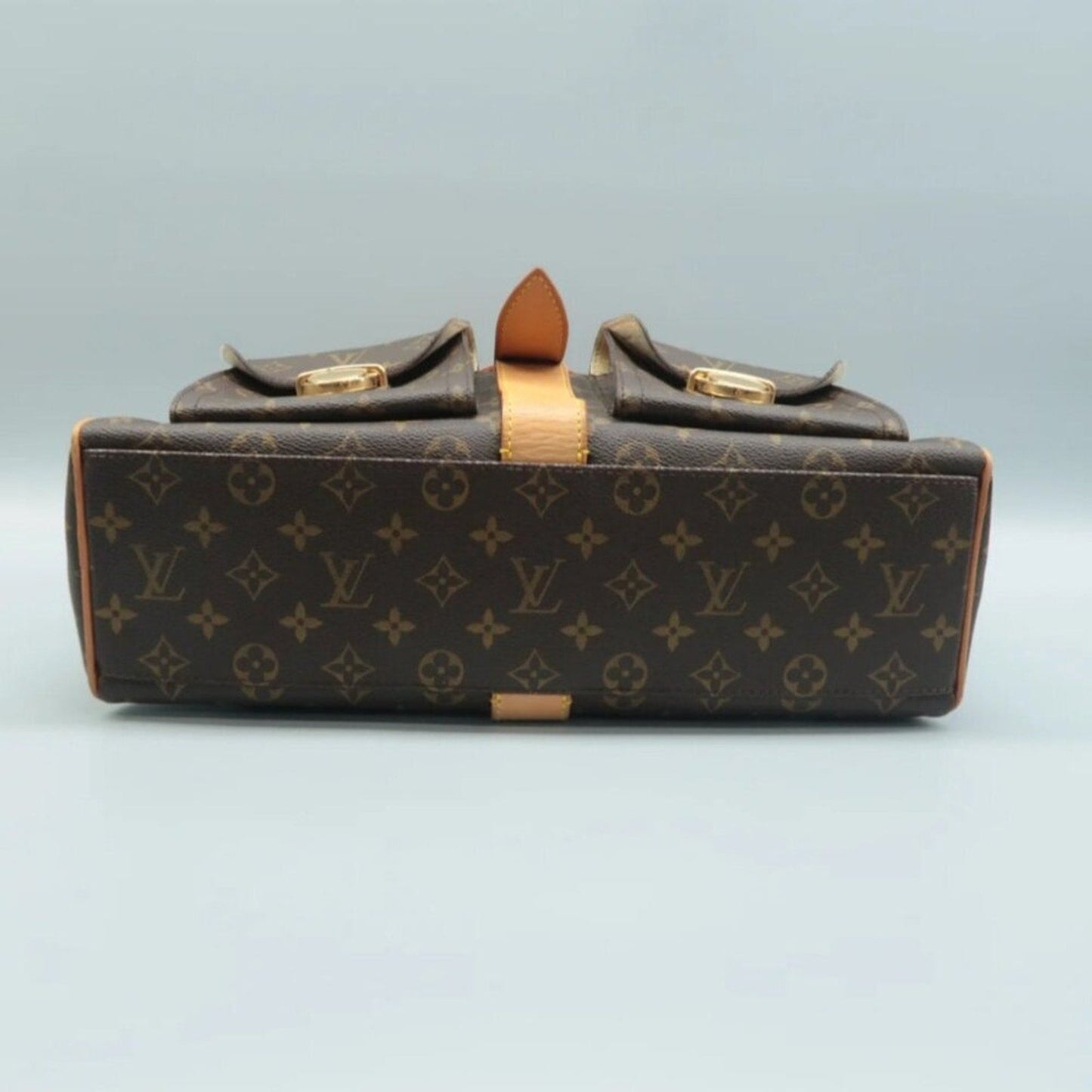 Louis Vuitton Manhattan Brown Monogram Canvas Tote Bag