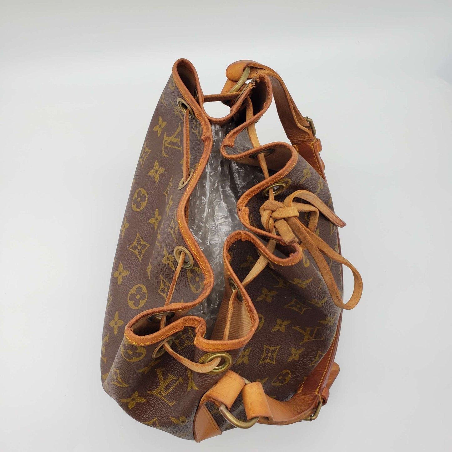 LOUIS VUITTON MONOGRAM PETIT NOE DRAWSTRING BAG