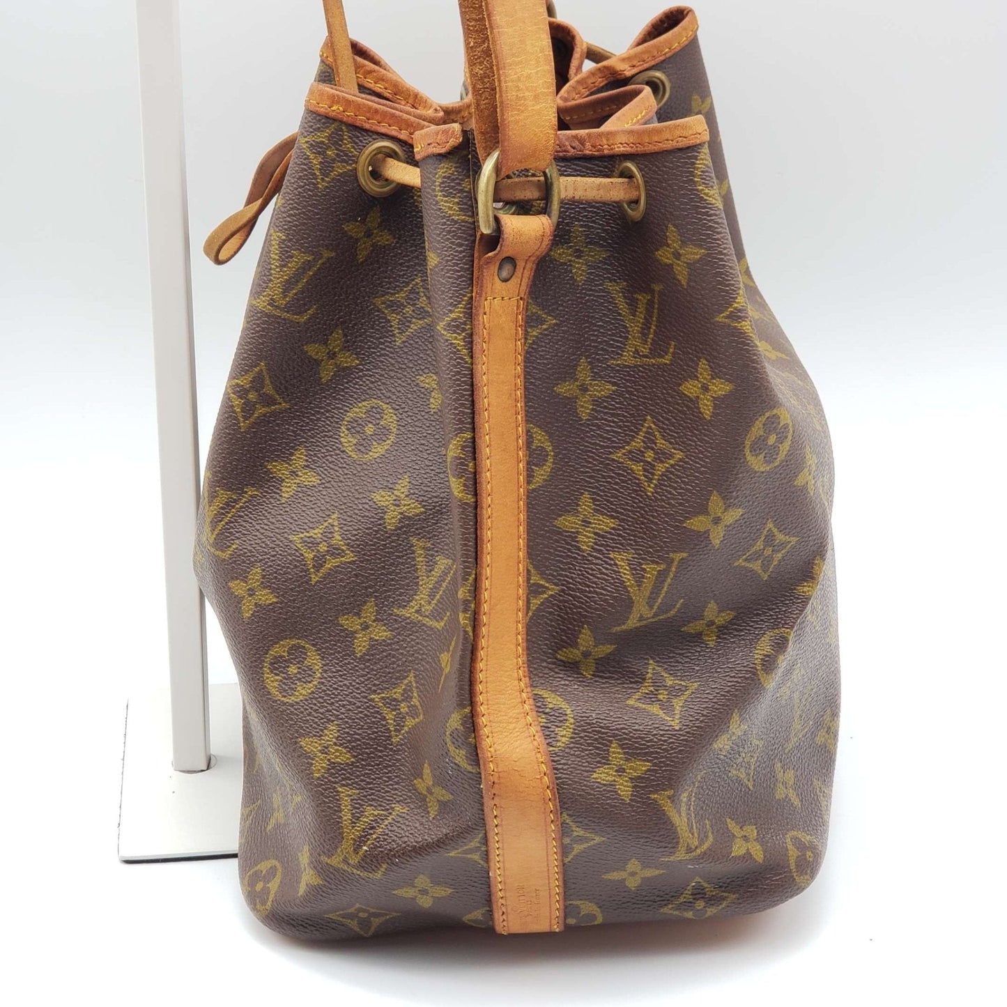 LOUIS VUITTON MONOGRAM PETIT NOE DRAWSTRING BAG