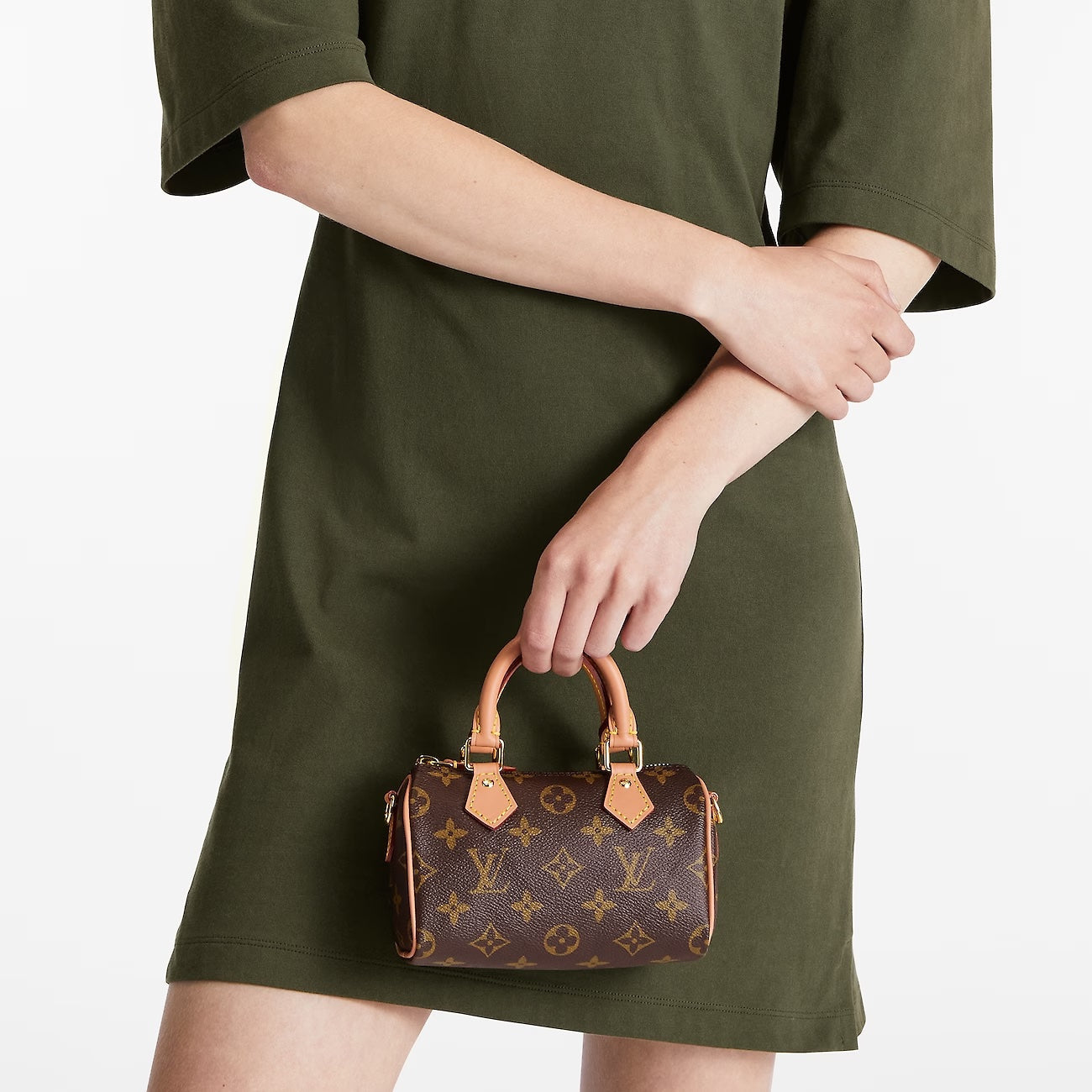 LOUIS VUITTON MONOGRAM NANO SPEEDY HANDBAG
