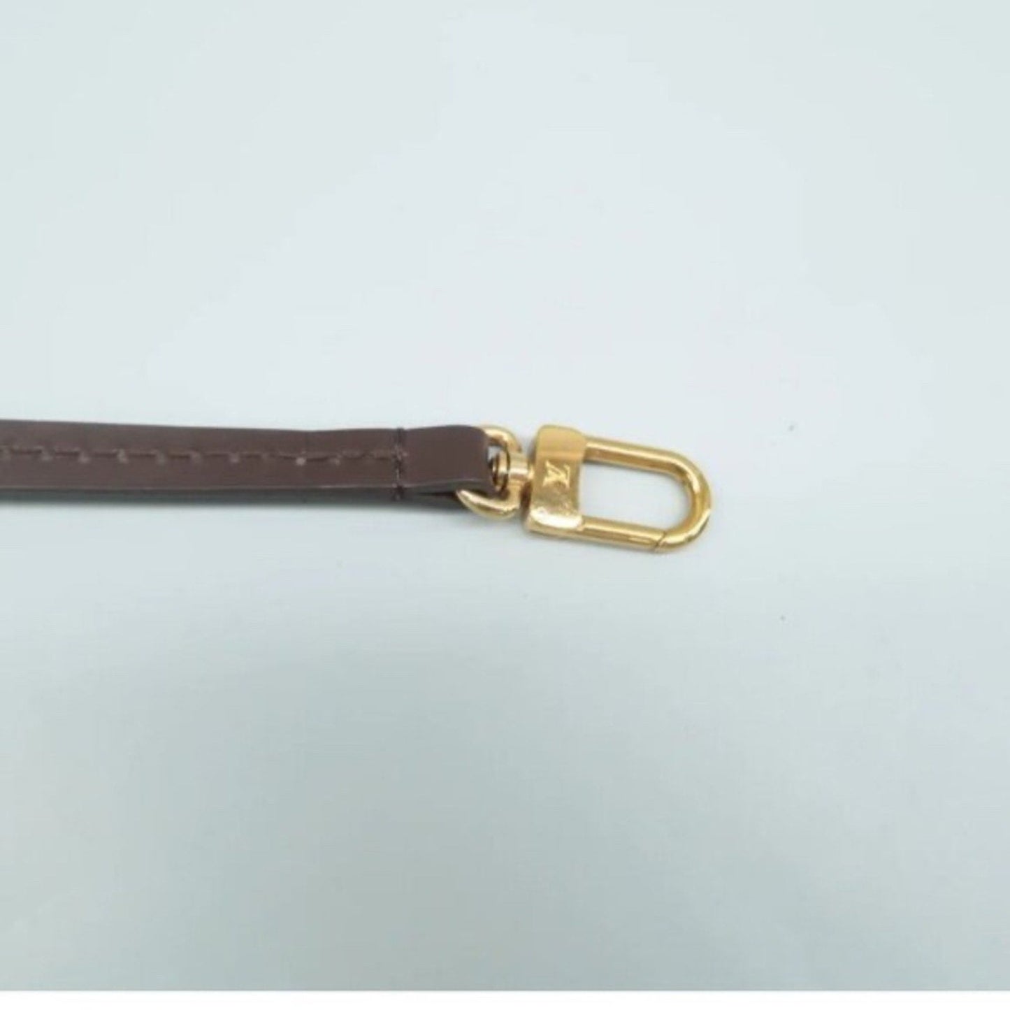 Louis Vuitton Neverfull Brown Damier Ebene Canvas Pouch