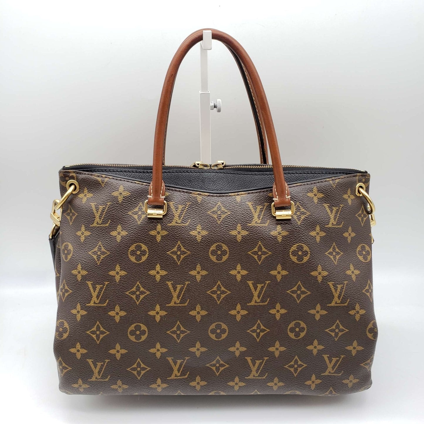 Louis Vuitton Pallas MM Monogram Shoulder Bag