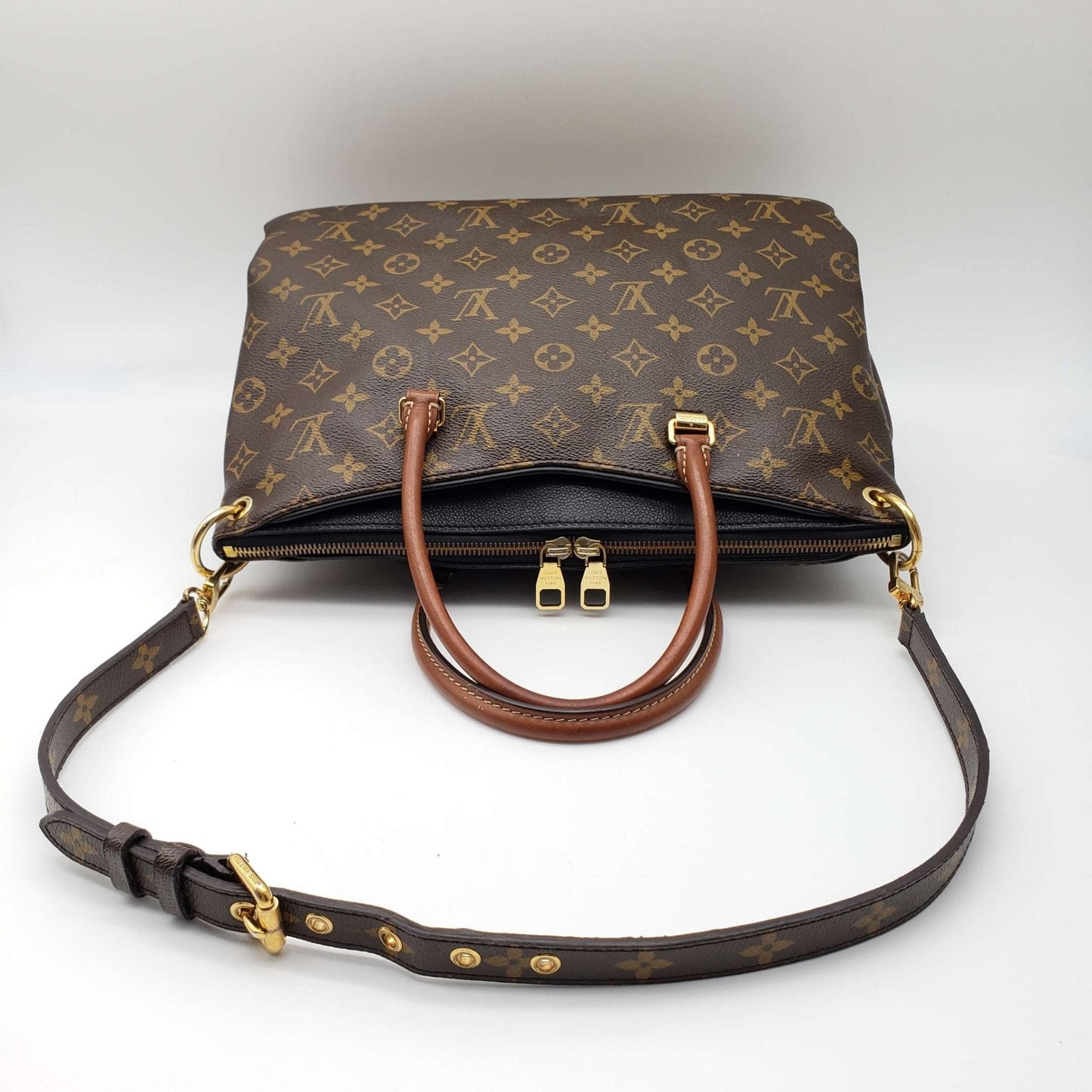 Louis Vuitton Pallas MM Monogram Shoulder Bag