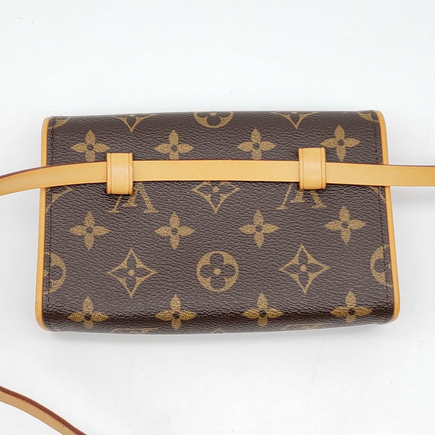 Louis Vuitton Pochette Florentine Browns Monogram Belt Bag