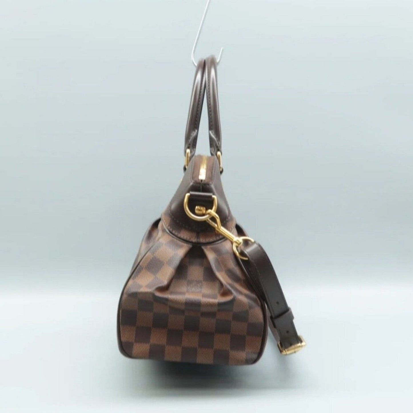 Louis Vuitton Trevi PM Brown Damier Ebene Canvas Satchel Bag