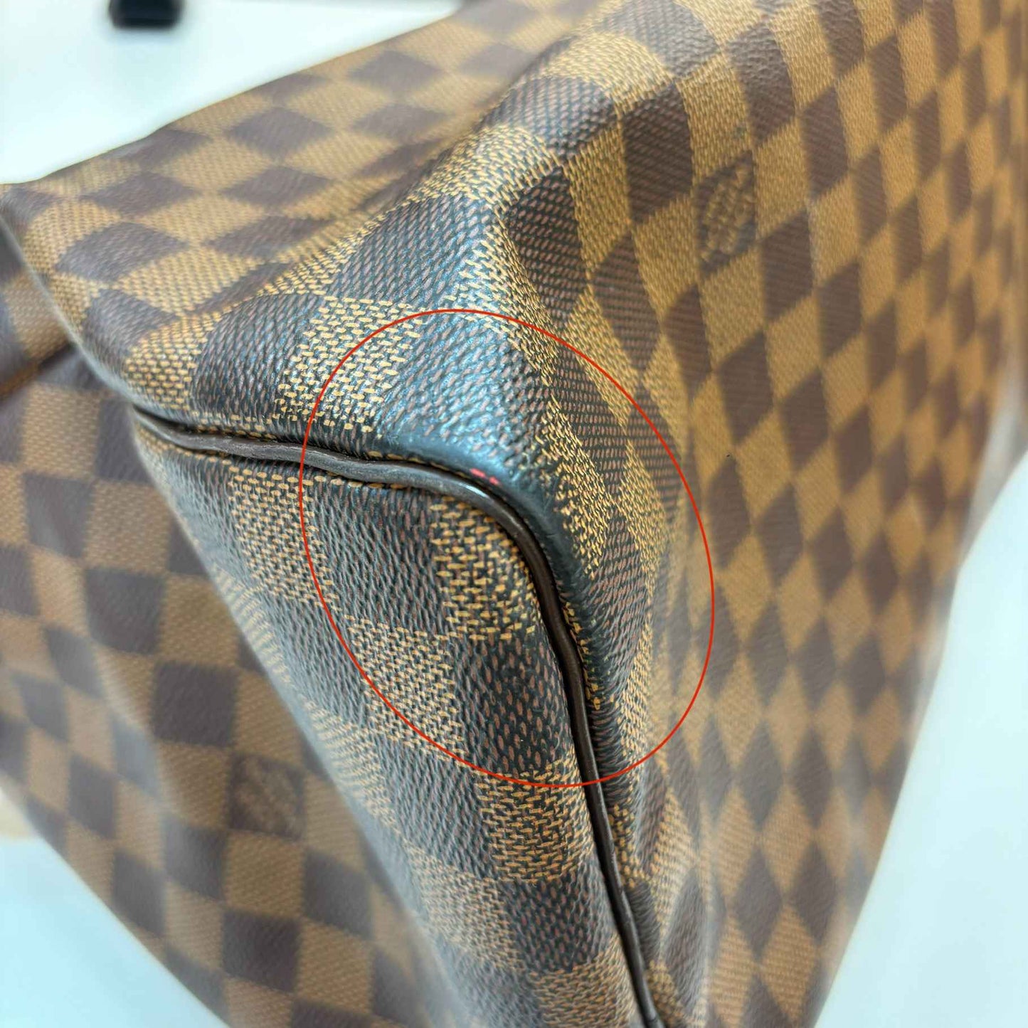 Women's Speedy 35 Damier Bag Brown