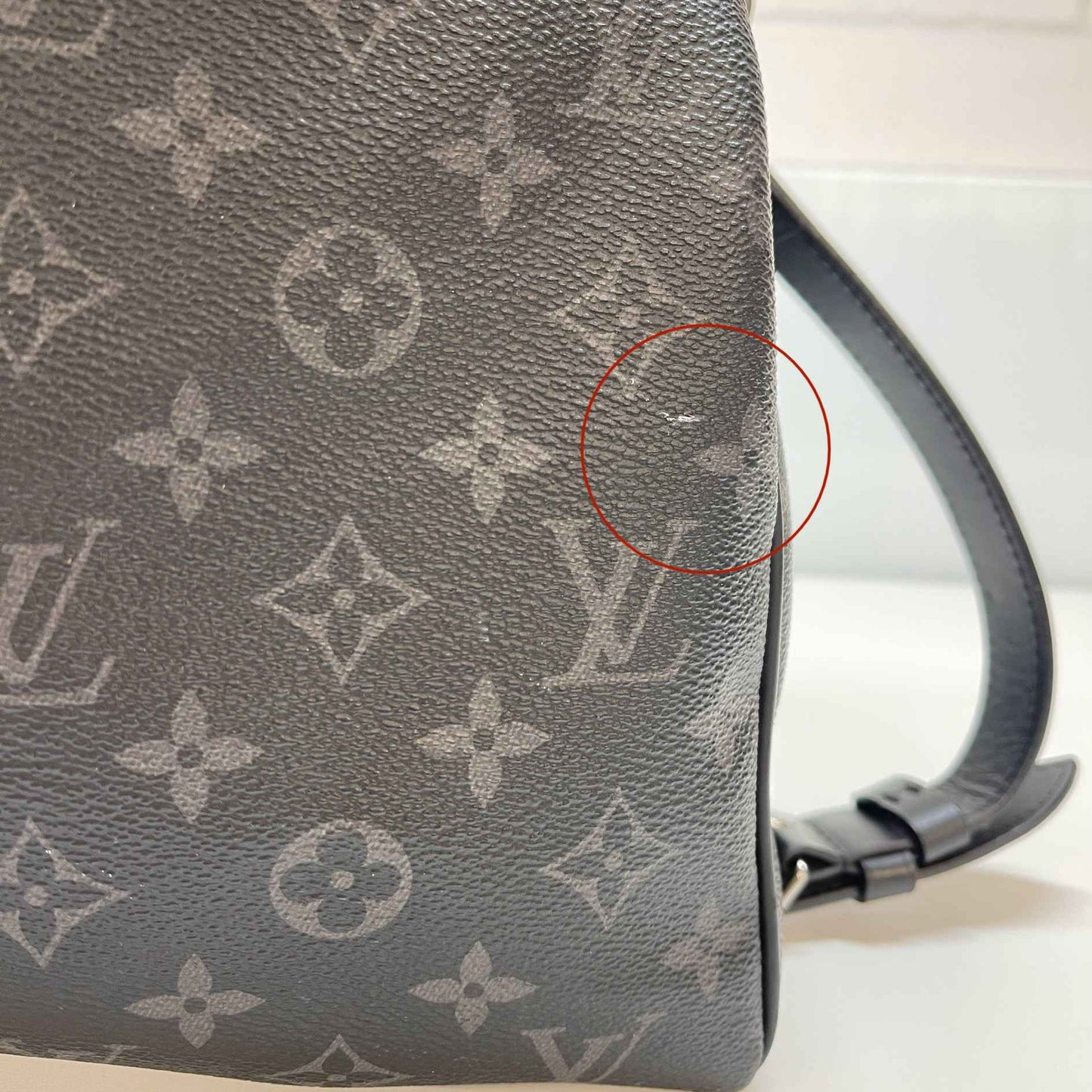 Men's Keepall 45 Monogram Eclipse Bag Black