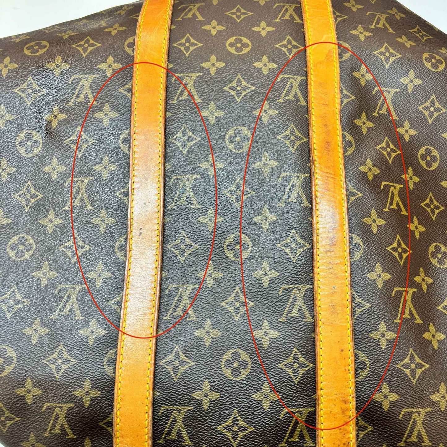 Men's Keepall 50 Monogram Vintage Bag Brown