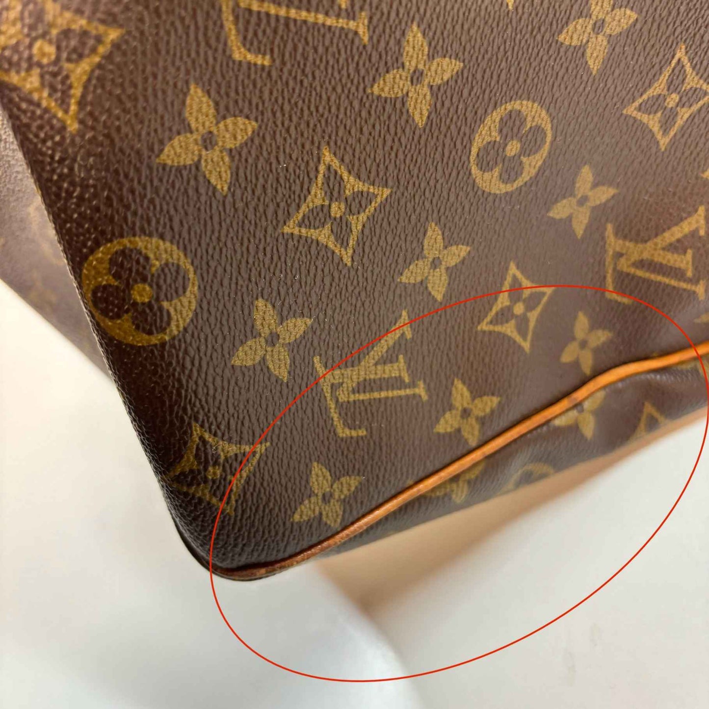 Men's Keepall 50 Monogram Vintage Bag Brown
