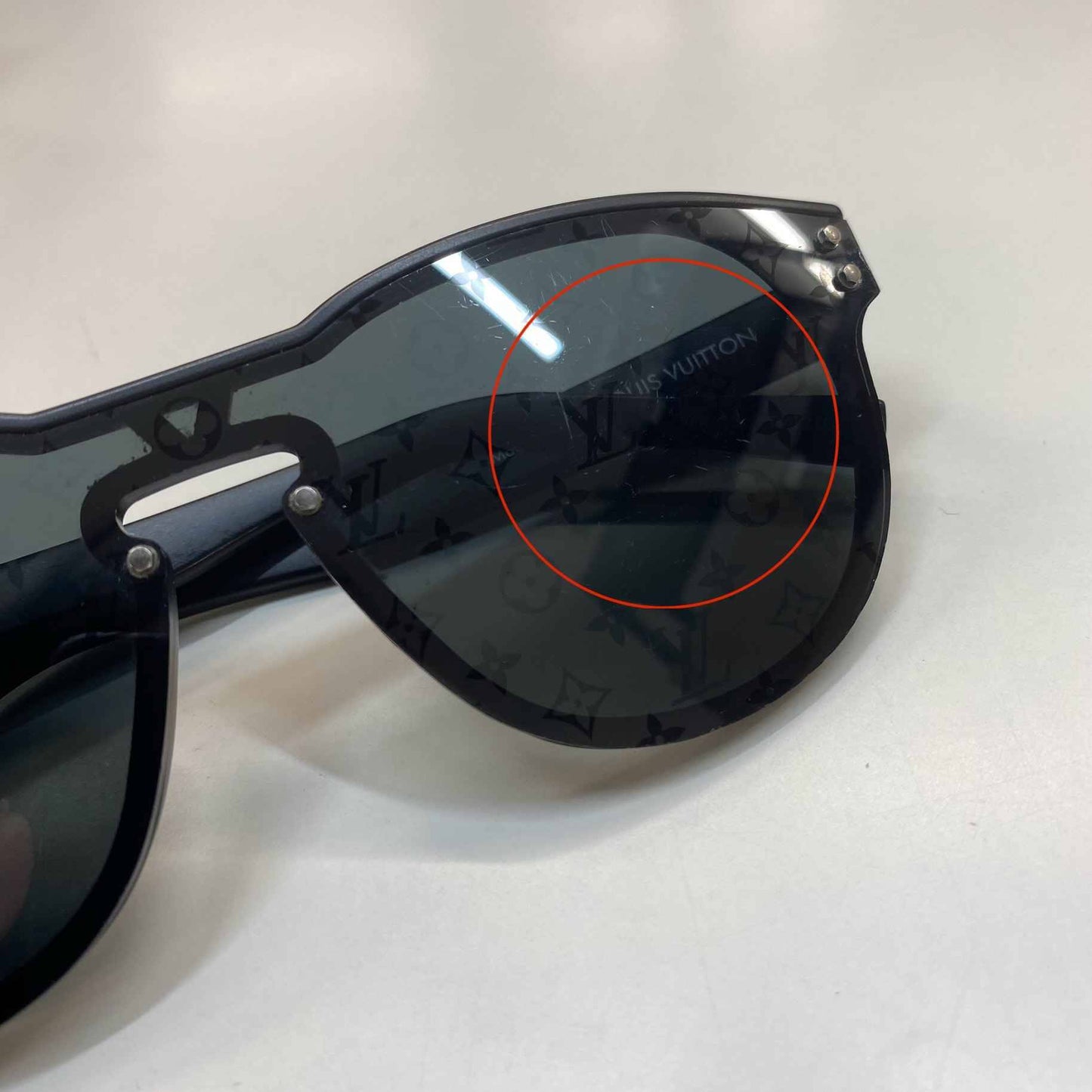 Men's Lv Waimea Round Sunglasses Black