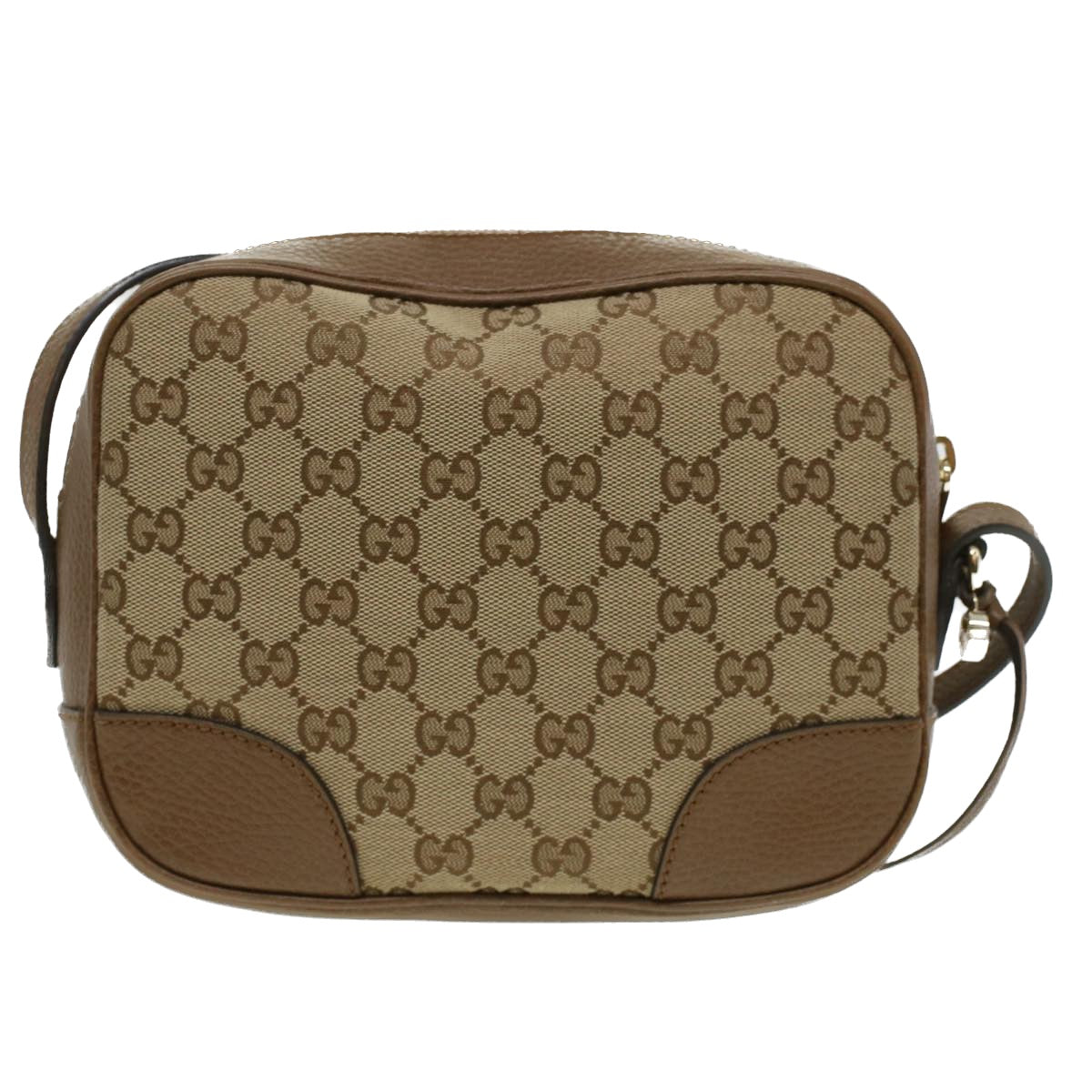 GUCCI GG Canvas Shoulder Bag Beige lt695