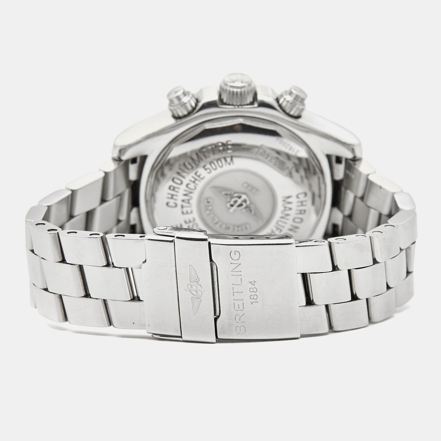 BREITLING Silver Stainless Steel SuperOcean A13340 Men's Wristwatch 42 mm