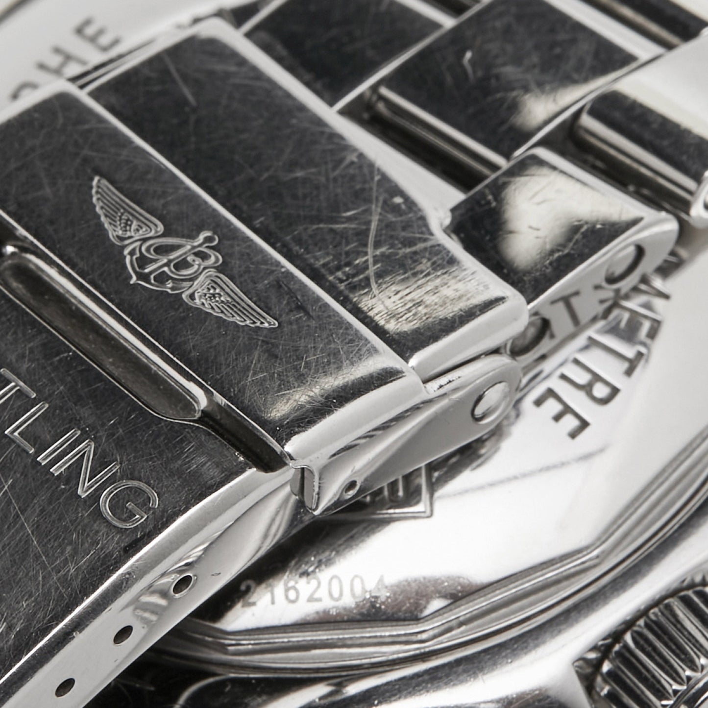 BREITLING Silver Stainless Steel SuperOcean A13340 Men's Wristwatch 42 mm